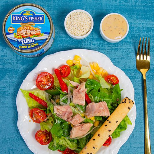 Tuna dalam larutan garam chunk in brine